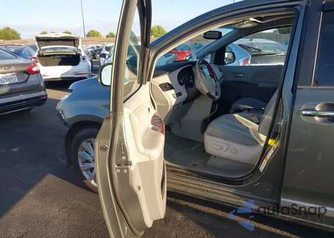 2013 Toyota Sienna Limited V6 7 Passenger from USA, damaged, VIN 5TDYK3DC8DS303565